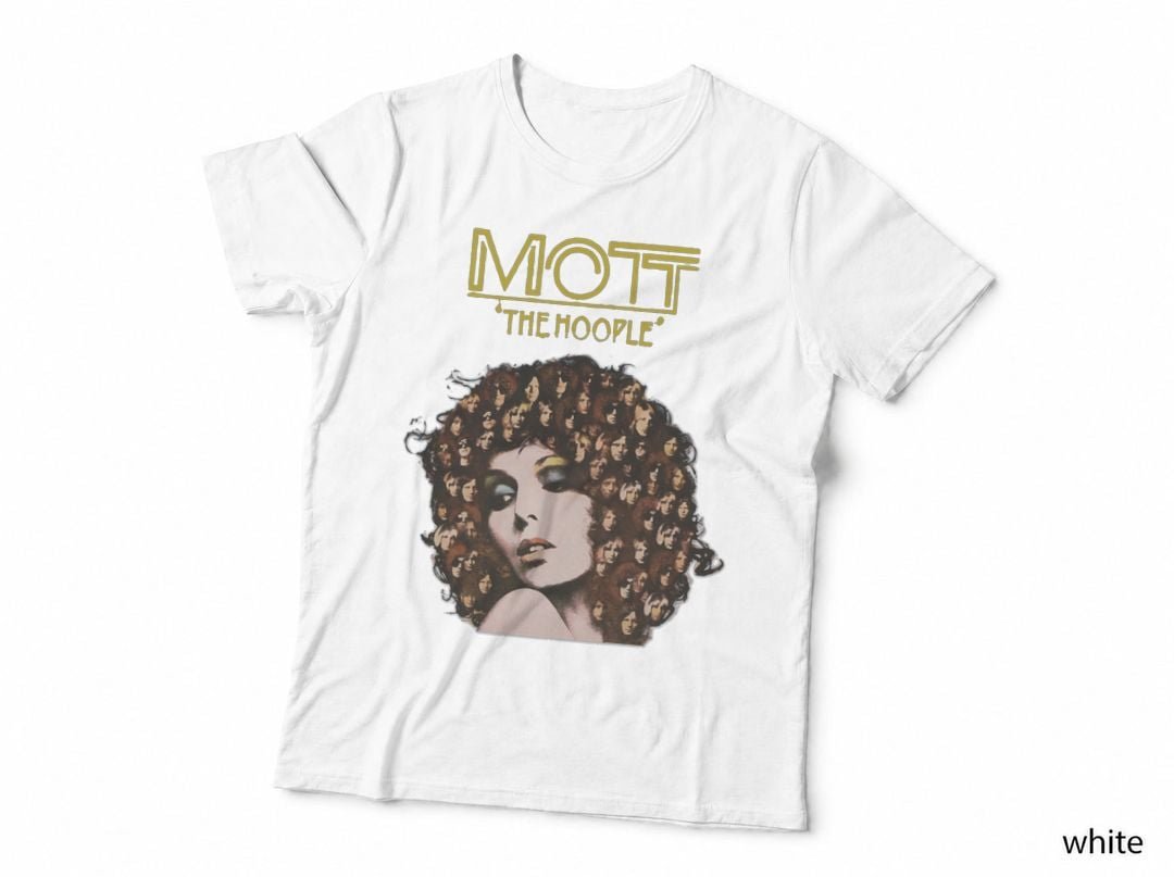 Mott The Hoople T-Shirt, Retro Rock Band Art, Music Lover Style