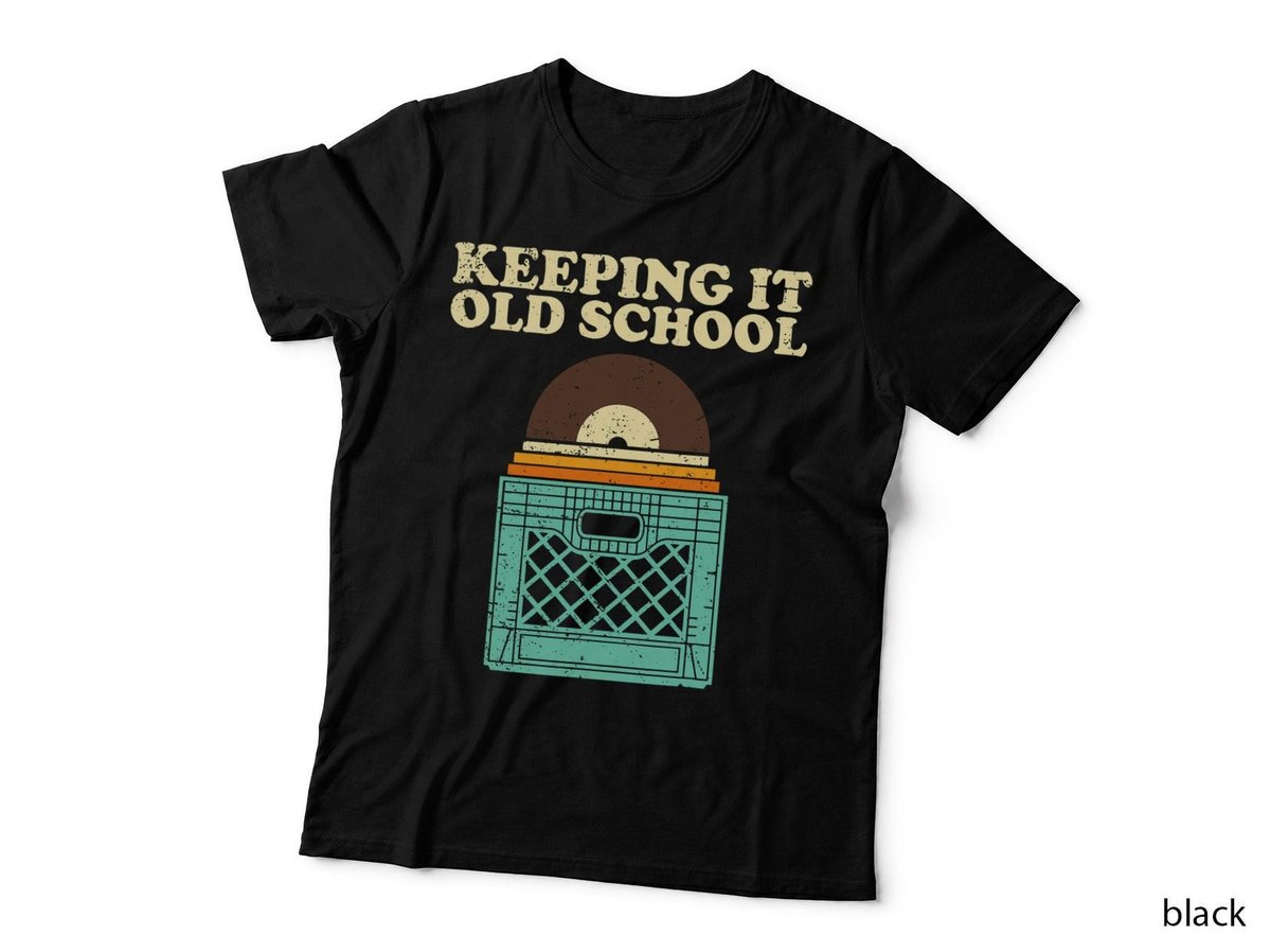 Funny Vinyl Record Art Vinyl Records Lover Album Men Women T-Shirt