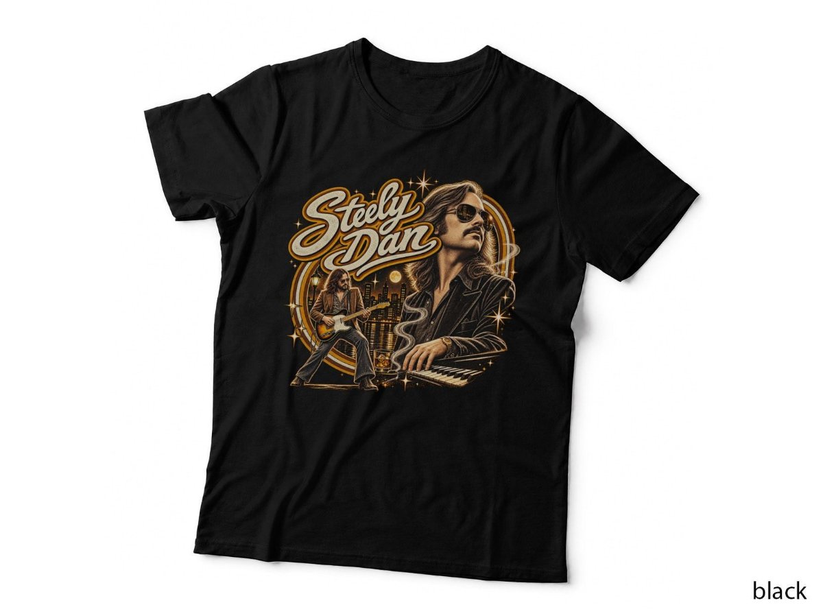 Steely Dan Vintage Rock T-Shirt, 70s Jazz Rock City Night Music Hoodie