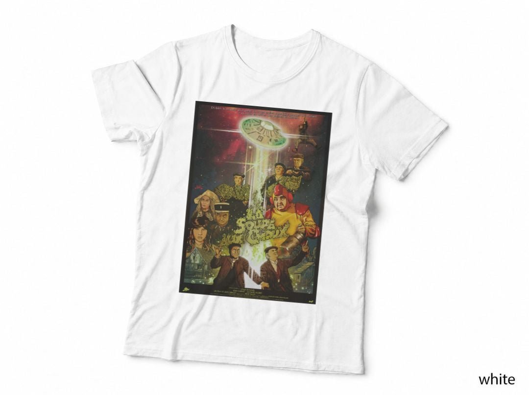 Cabbage Soup T-Shirt, La Soupe Aux Choux French Cult Film, Retro Sci-Fi