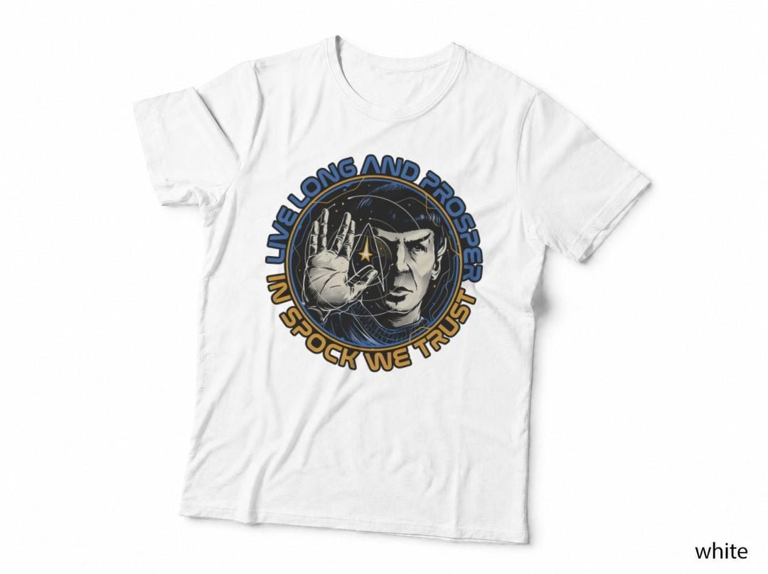 In Spock We Trust Shirt, Live Long And Prosper T-Shirt