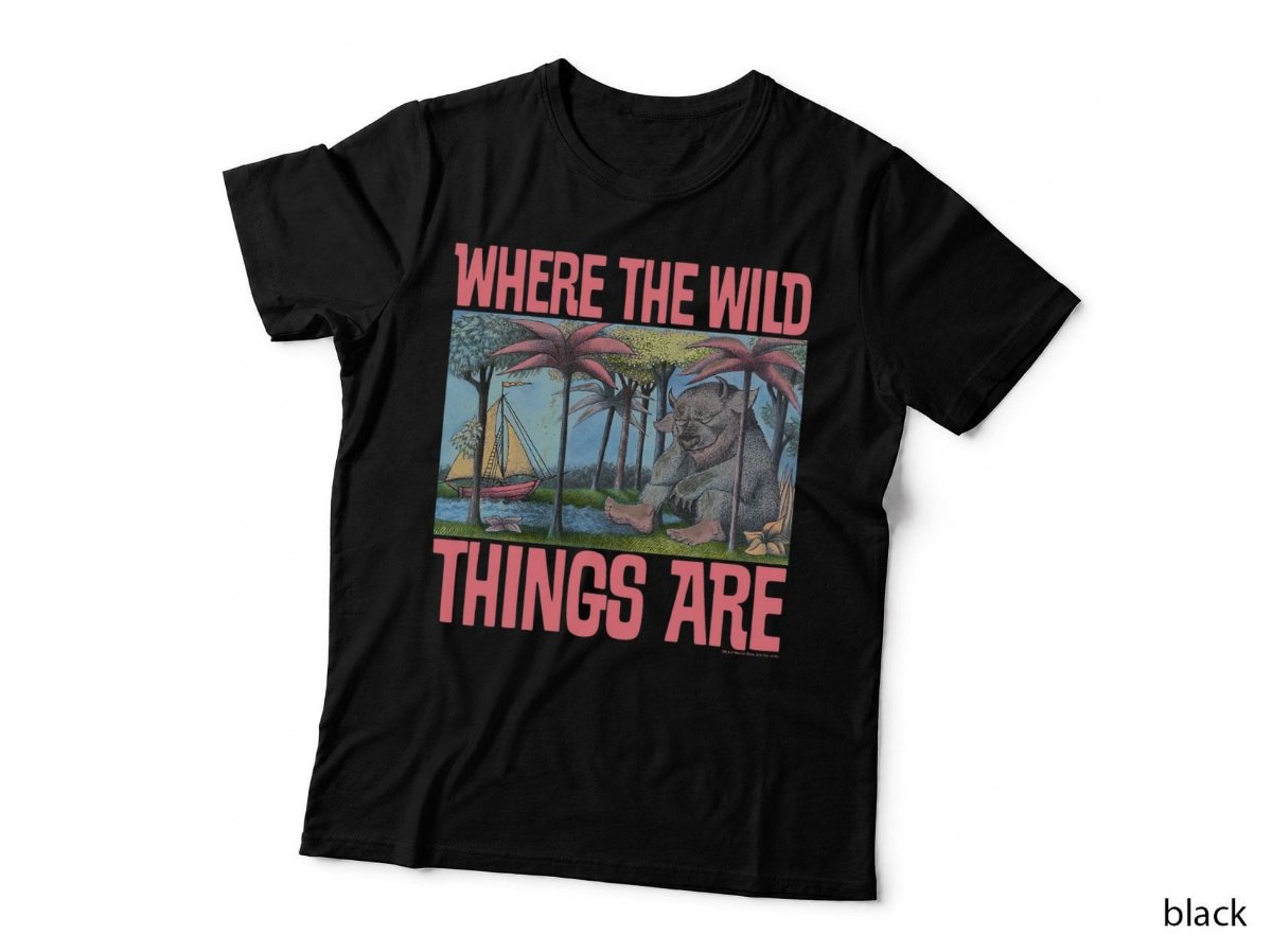 Where The Wild Things Are T-Shirt, Kids Book Cover Monster Story Hoodie