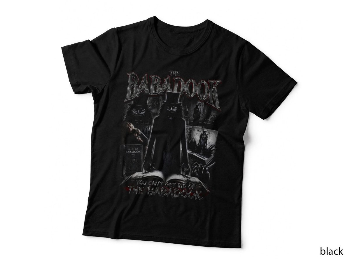 The Babadook T-Shirt, Gothic Vintage Horror Movie Scary Film Halftone Hoodie