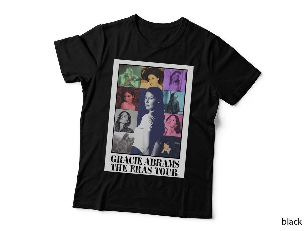 Gracie Abrams The Eras Tour T-Shirt, Music Lover Style, Pop Culture Fan Gift