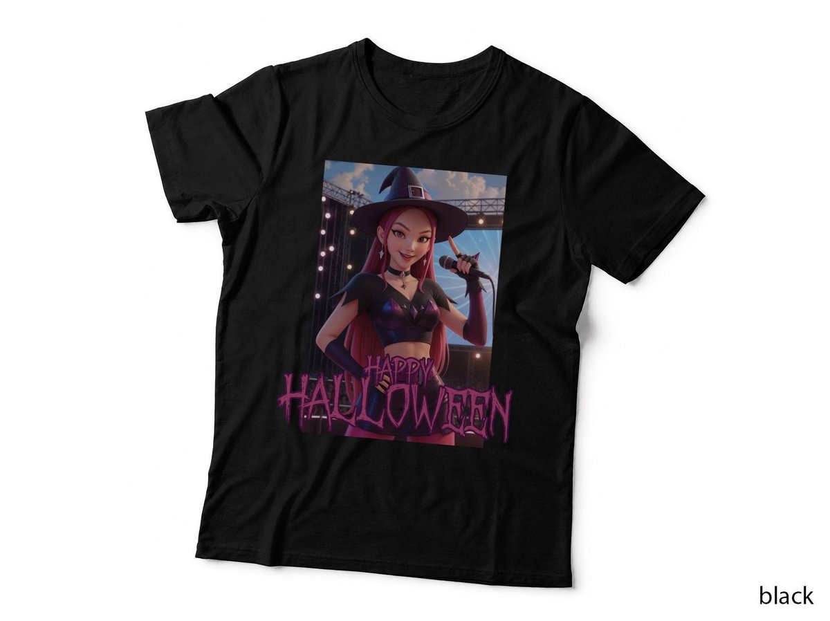 Witch Halloween Costume T-Shirt, Spooky Party Wear, Festive Halloween Attire