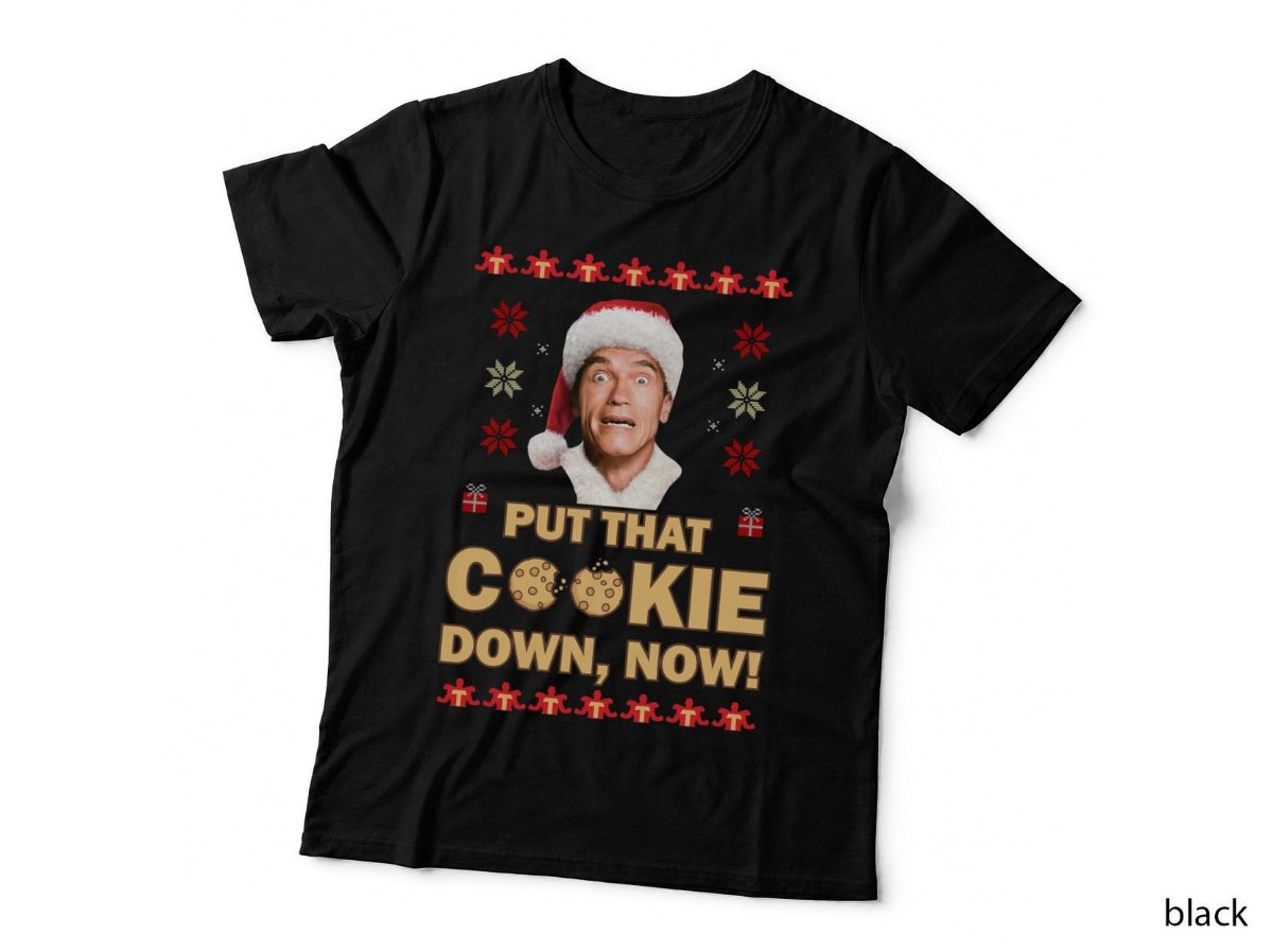 Put Down That Biscuit T-Shirt, HomeAlone Christmas Movie Quote Xmas Hoodie