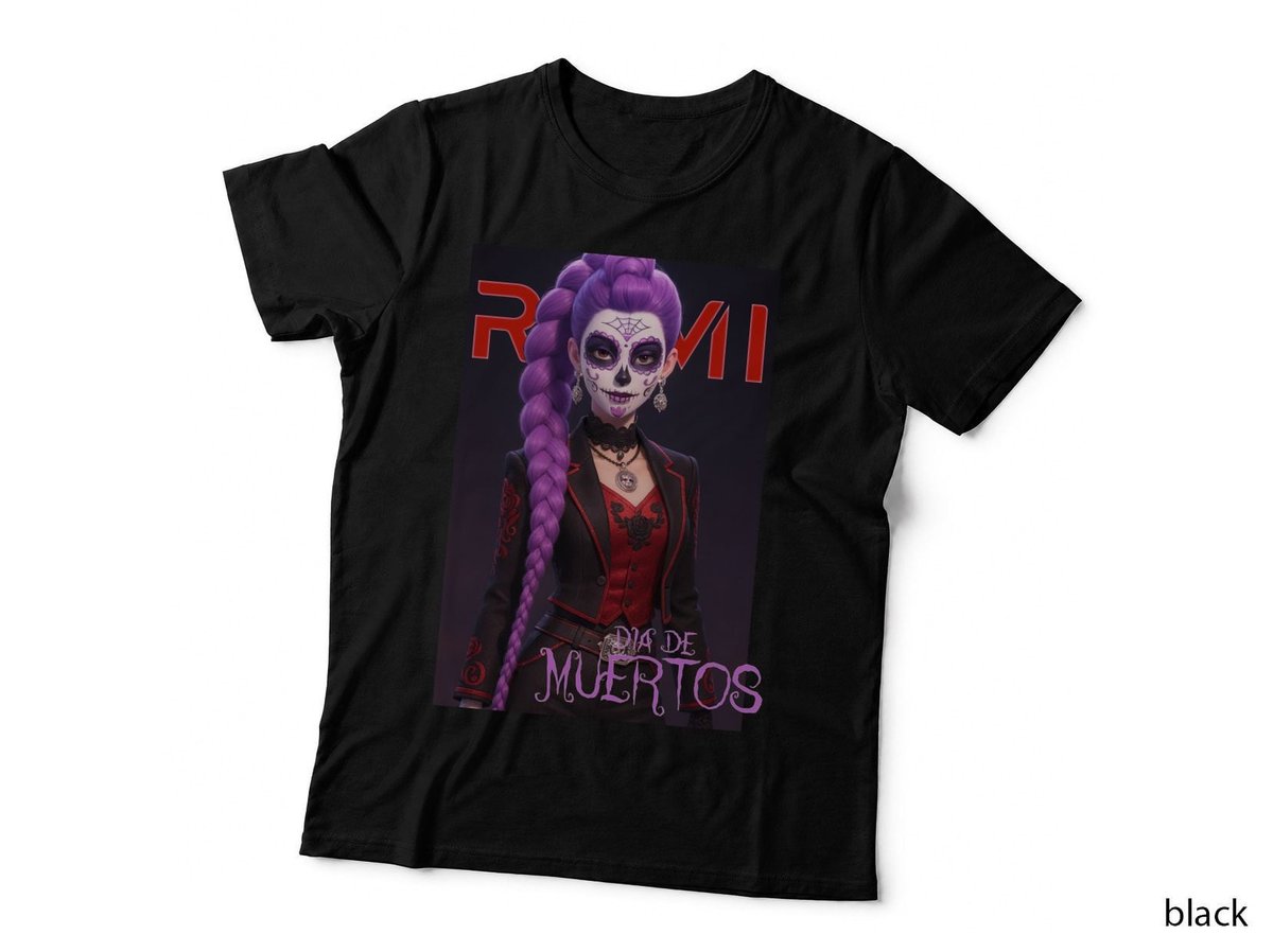 Dia De Muertos Sugar Skull T-Shirt, Halloween Costume Apparel