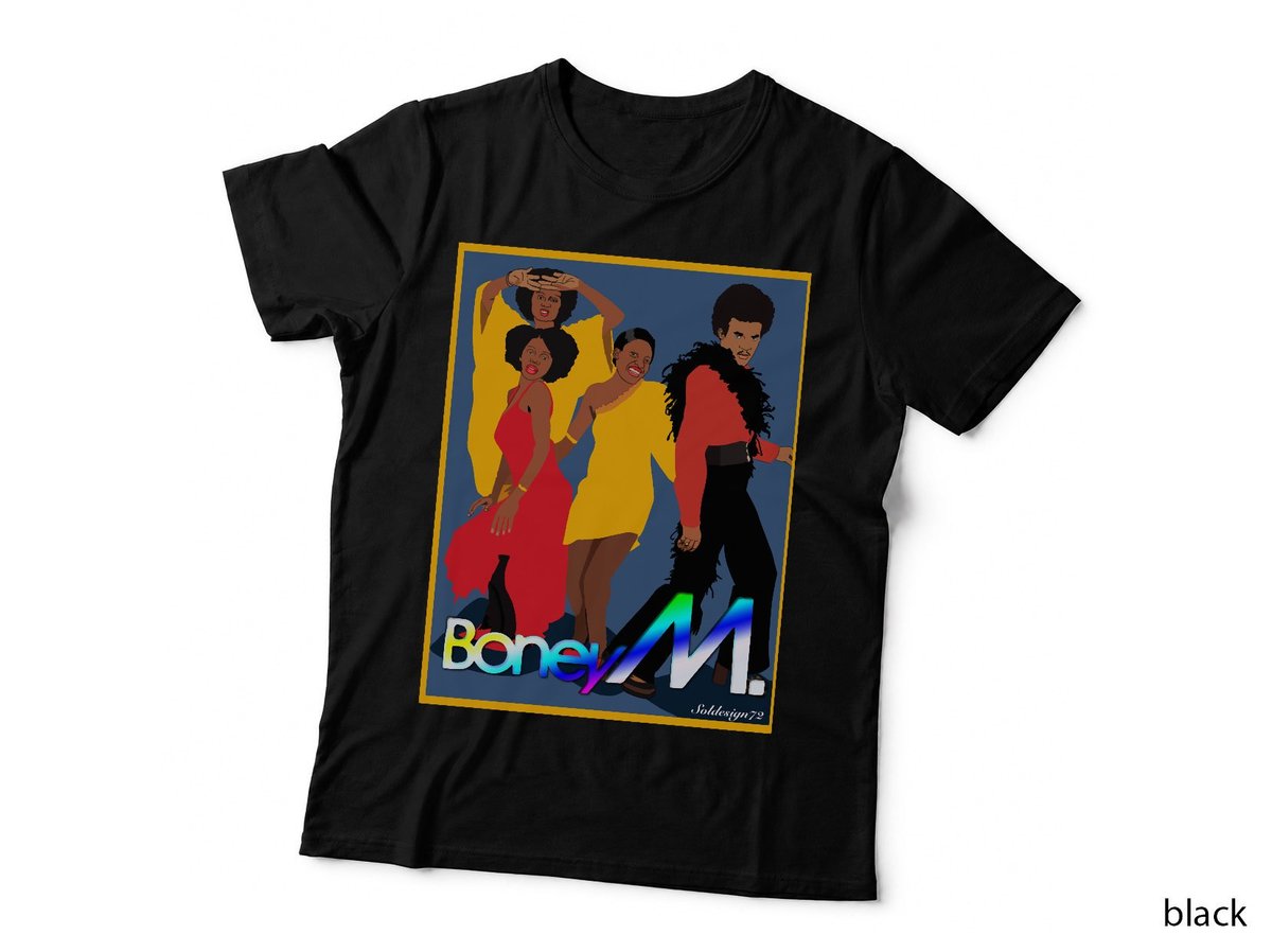 Boney M. Music Legend T-Shirt, Vintage Pop Culture, Music Lover Style