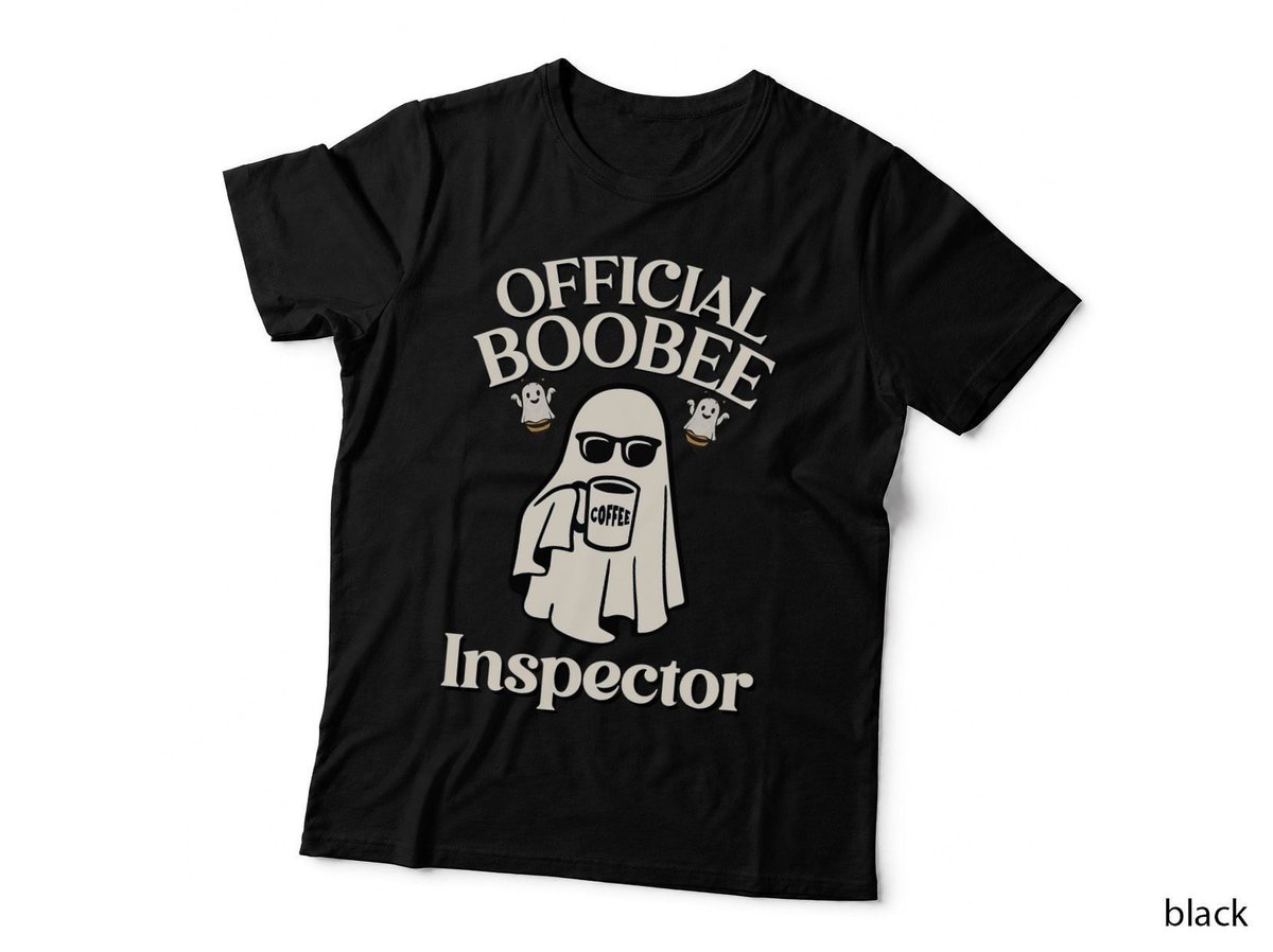 Boo-Bee Inspector Lazy DIY Halloween Costume Funny Ghost 4 T-Shirt