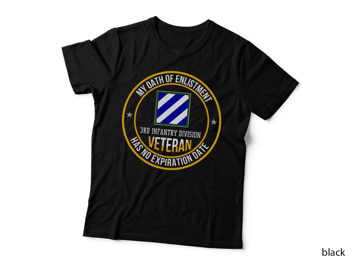 3rd Infantry Division Veteran Day T-Shirt, Patriotic Military Pride
