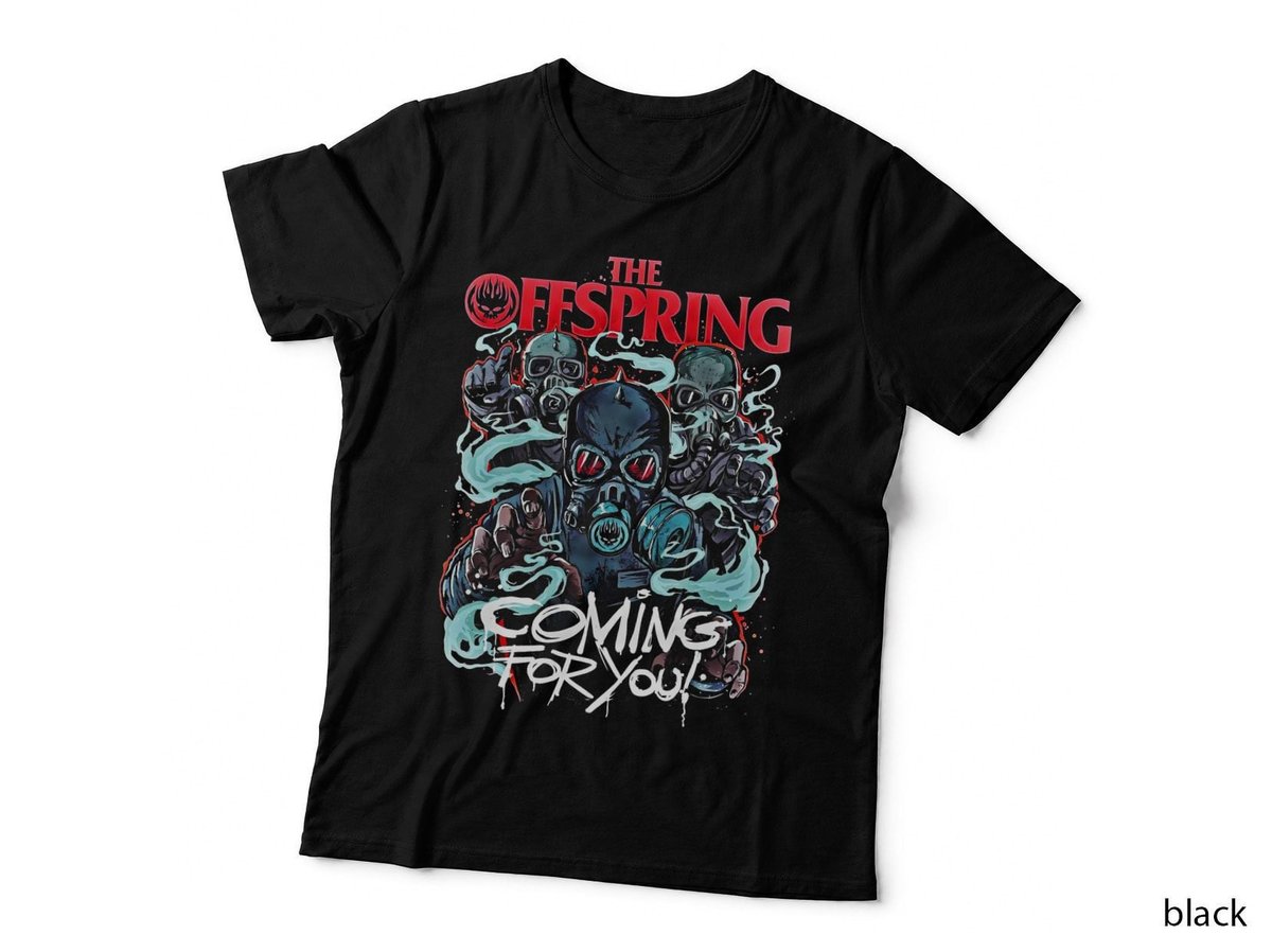 Punk Rock T-Shirt, Gas Mask Art, Alternative Fashion