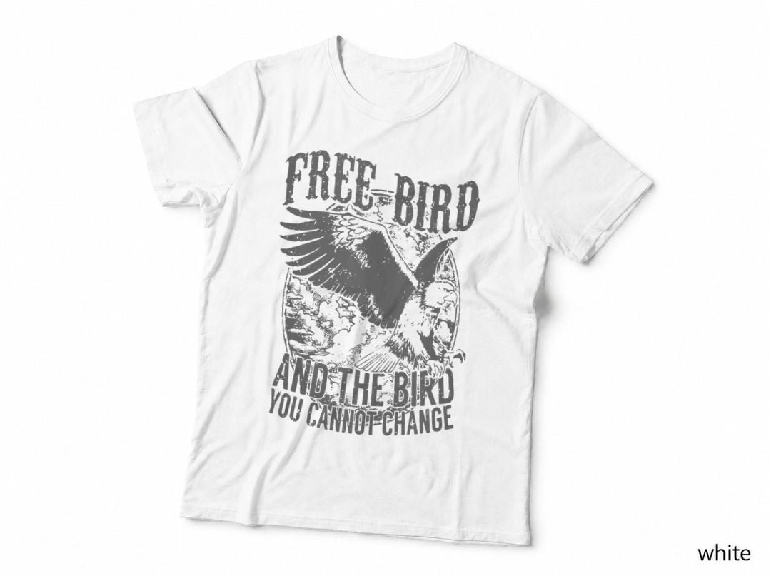 Free Bird Fiery Gift For Music Lovers1 T-Shirt
