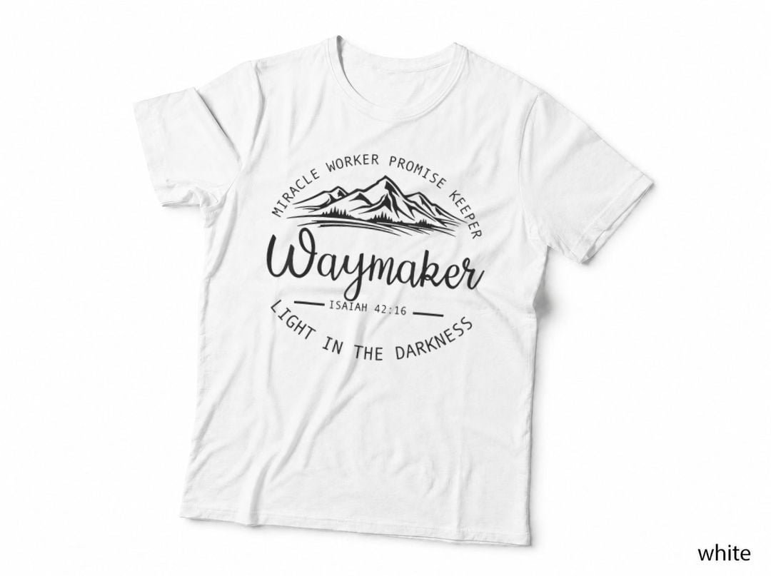 Vintage Waymaker Promise Keeper Miracle Worker Christian T-Shirt