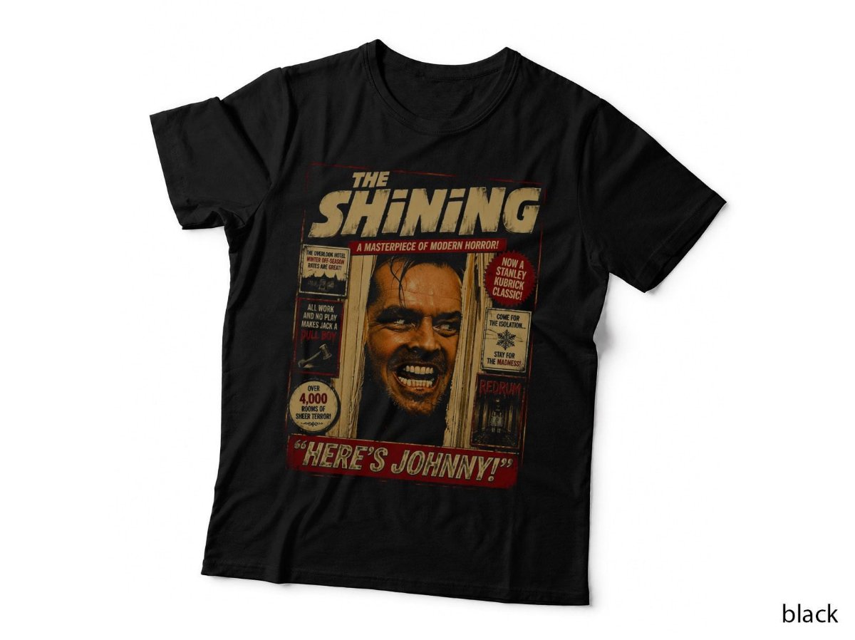 Overlook Hotel T-Shirt, The Shining Jack Torrance Vintage Halftone Hoodie