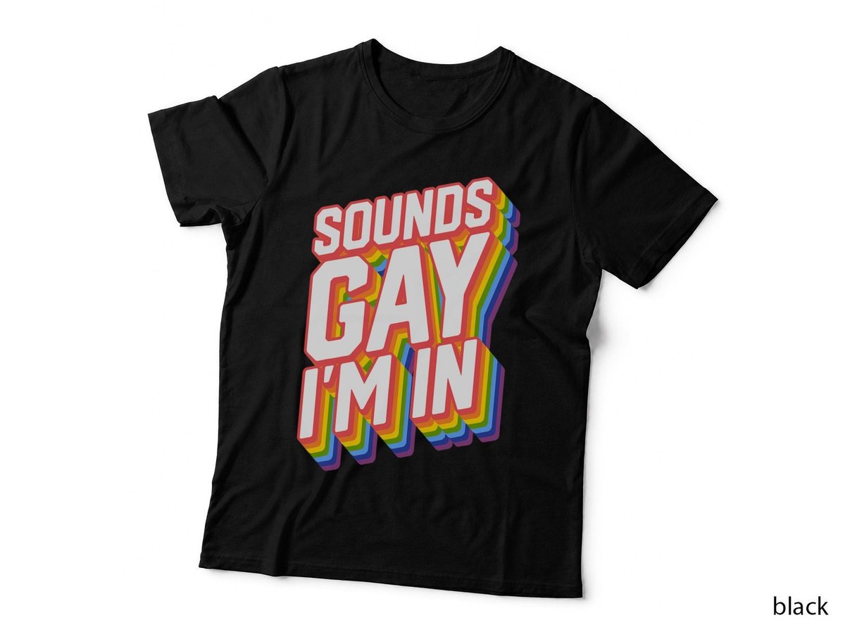 Funny Prides Sounds Gay I'm In T-Shirt
