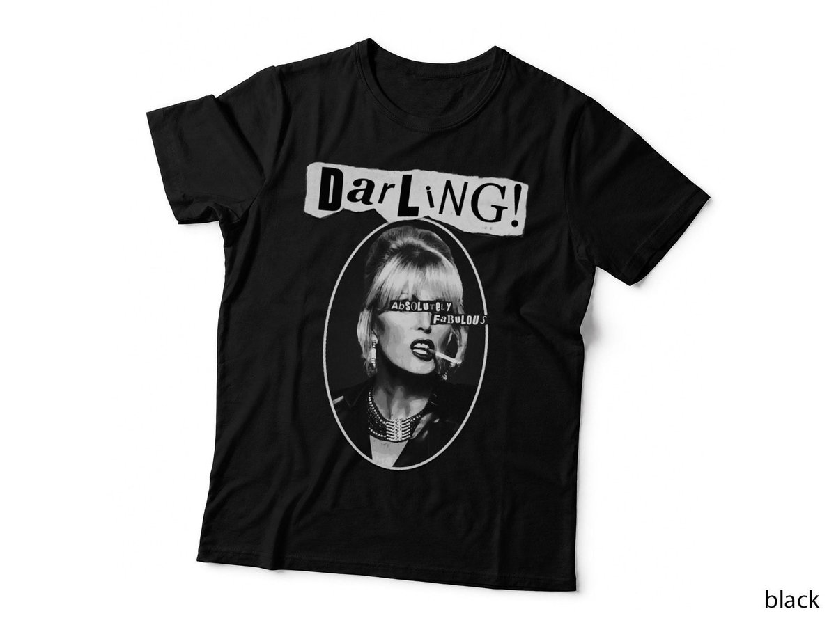 Ab Fab Darling! Patsy Absolutely Fabulous Vintage Sex Pistols T-Shirt (1)
