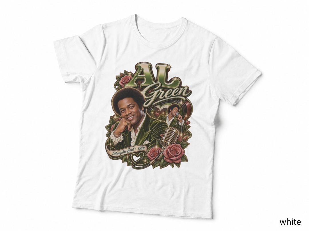 Al Green Memphis Soul Music 1970s Singer Concert T-Shirt Hoodie Vintage Gift