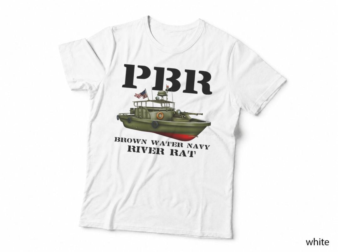 PBR Brown Water Navy Premium T-Shirt, Military History, Patriotic