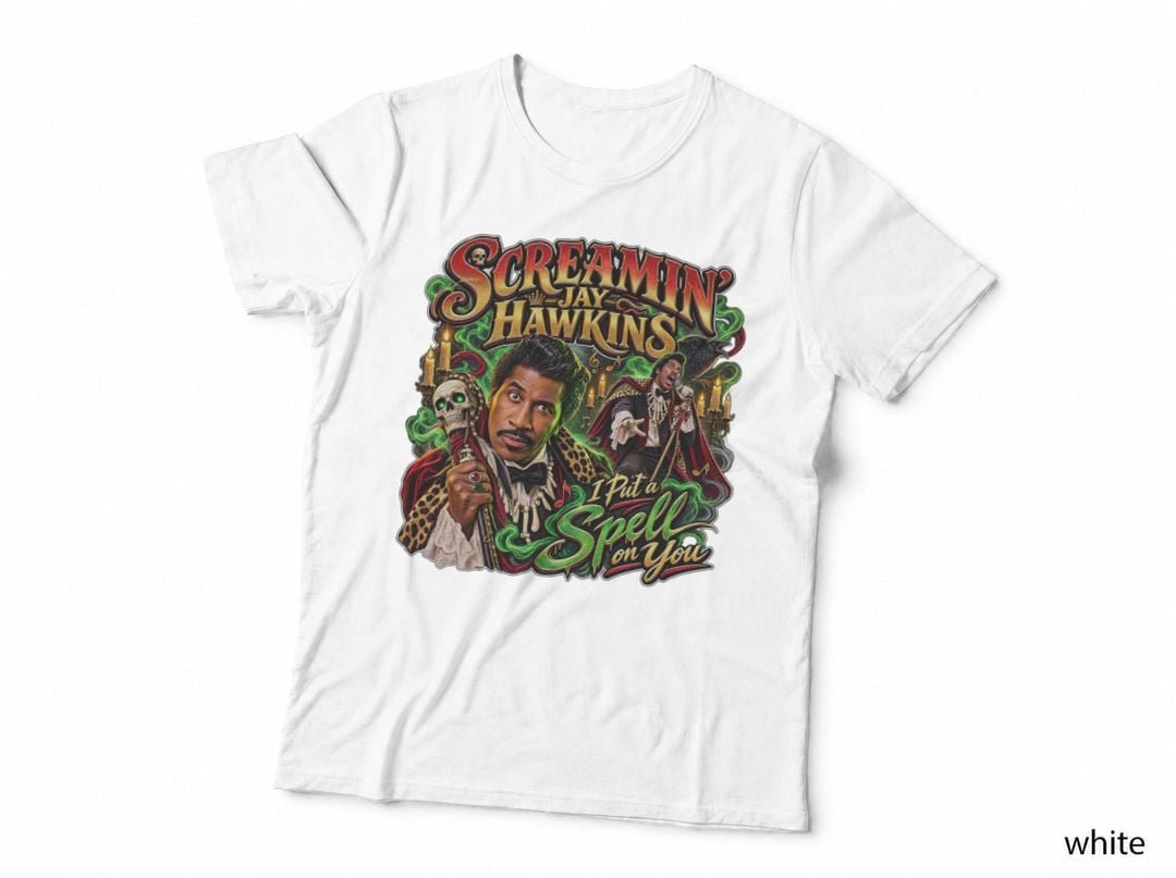 Screamin' Jay Hawkins I Put A Spell On You R&B Gothic Blues T-Shirt Hoodie
