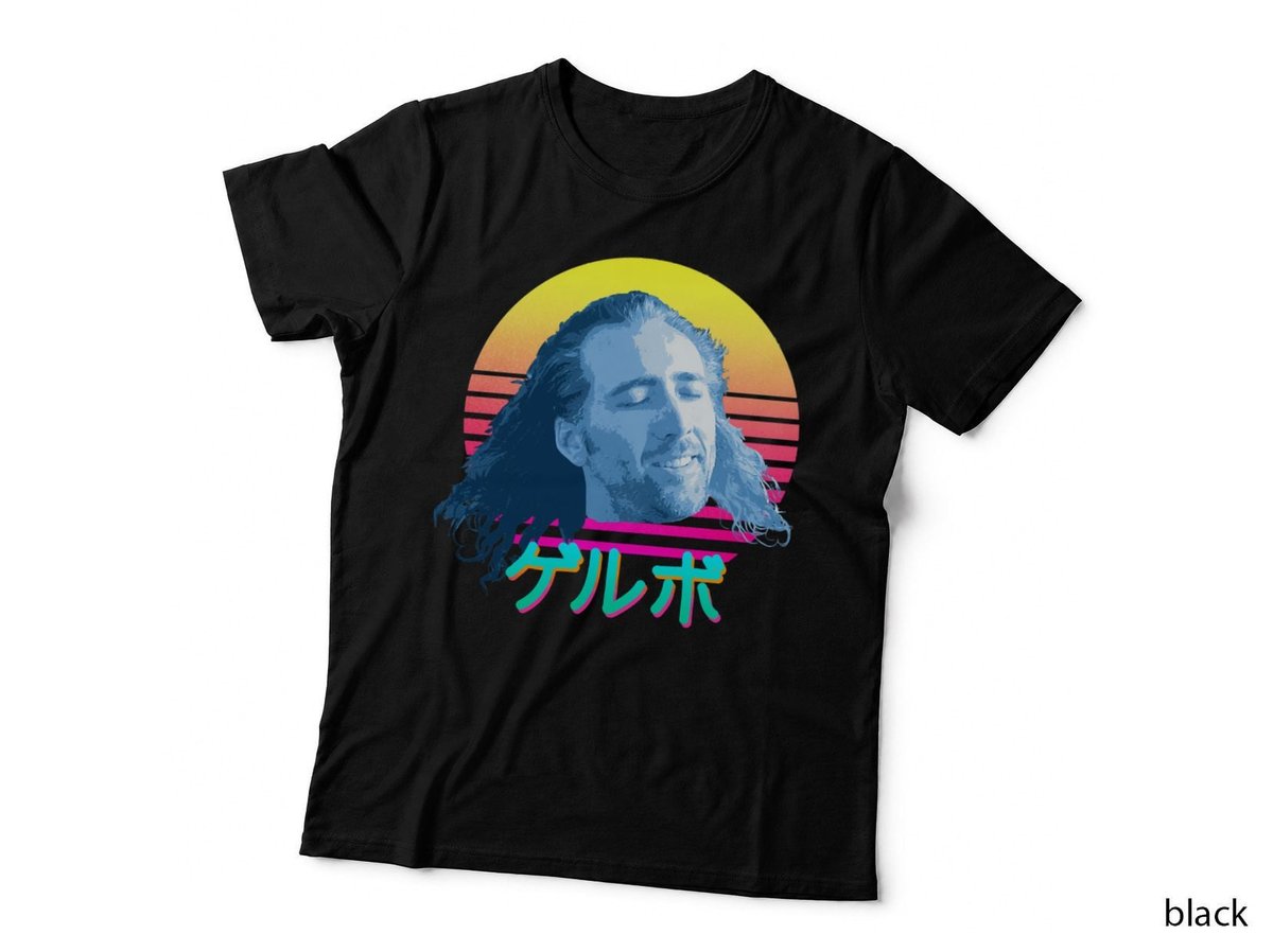 Nicolas Cage Retro 80s Pop Art, Vintage Nostalgia, Movie Fan Gift