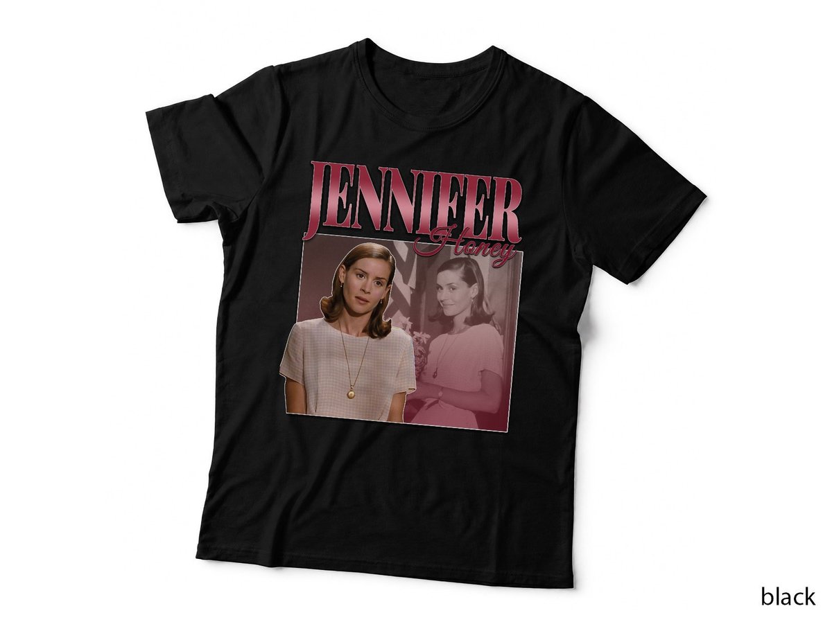 Jennifer Honey T-Shirt, Retro 80s TV Drama, Nostalgia Aesthetic