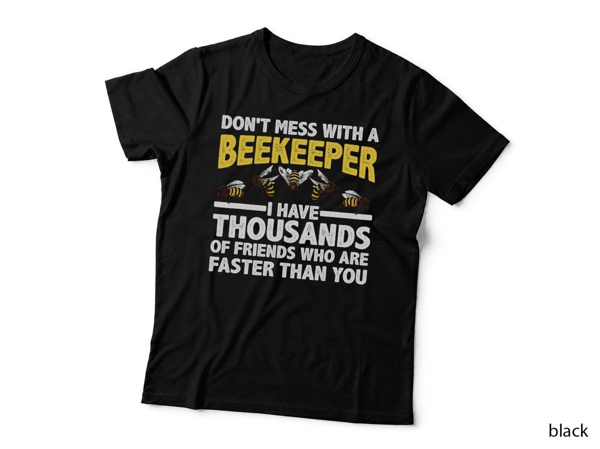 Beekeeper Art Men Women Beekeeping Honeybee Beehive Lover T-Shirt