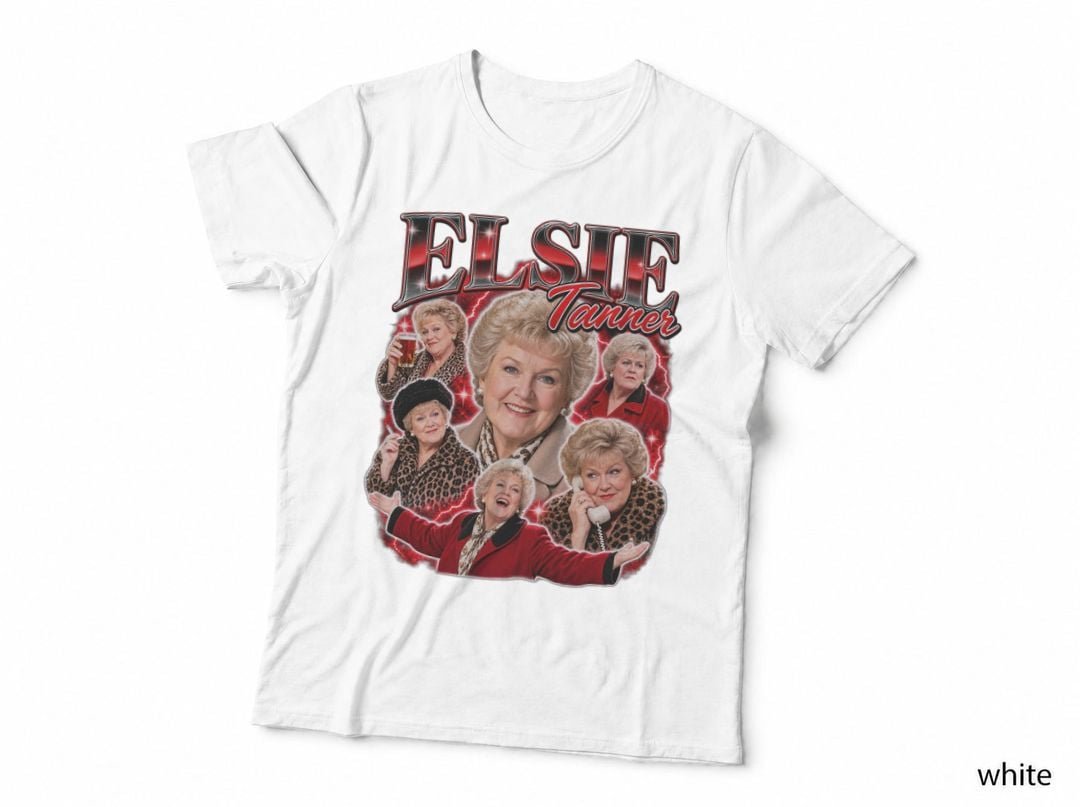 Elsie Tanner Coronation Street Corrie British TV Soap Opera T-Shirt Hoodie
