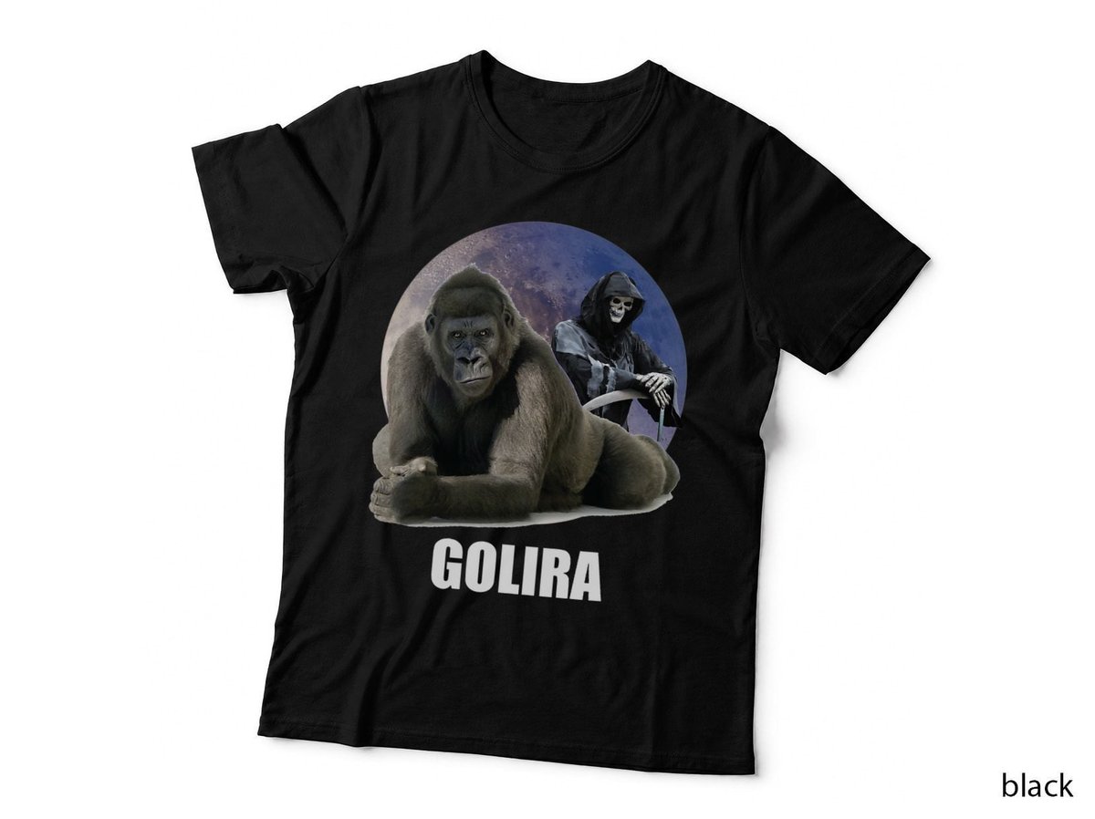 Ironic Gorilla Cringe Weird Silly Odd Sarcastic Dumb Meme T-Shirt