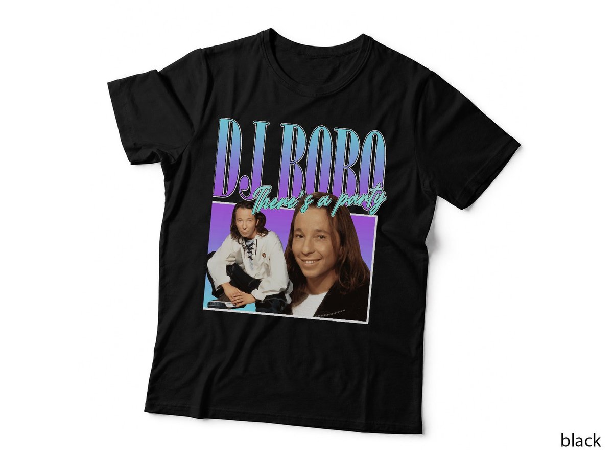 DJ Bobo Eurodance Classic T-Shirt, 90s Style, Music Lover Style