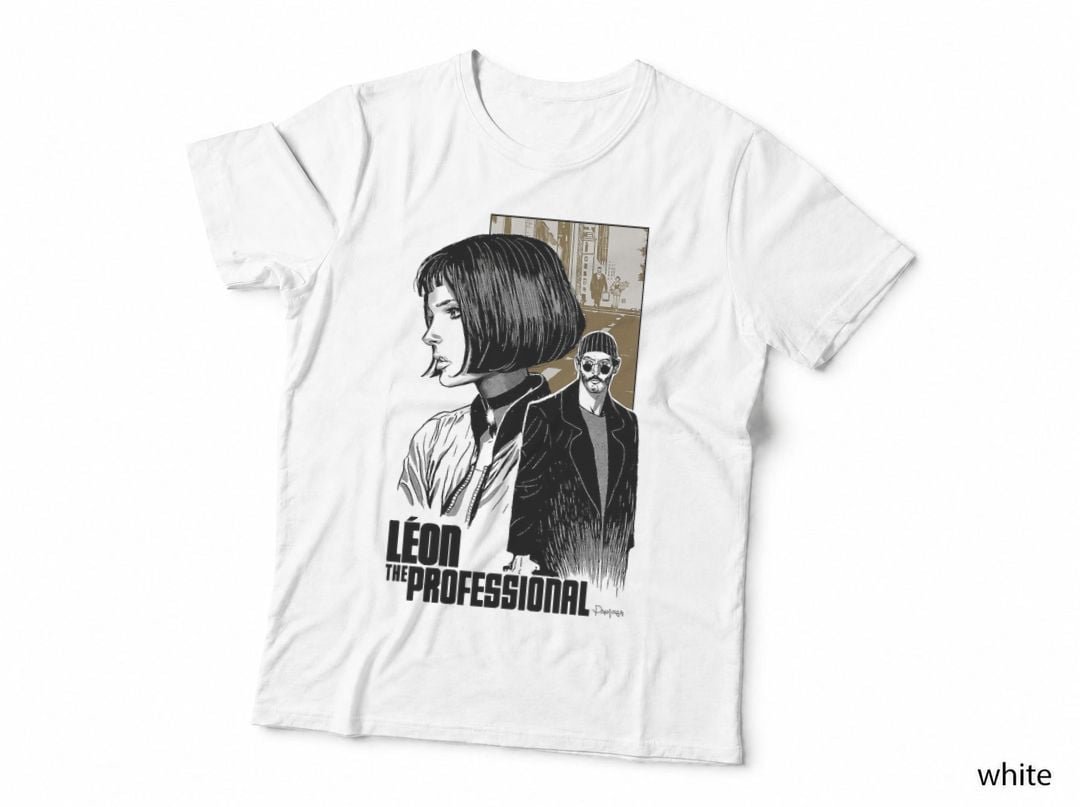 Leon The Professional T-Shirt, Retro Anime Style, Manga Aesthetic