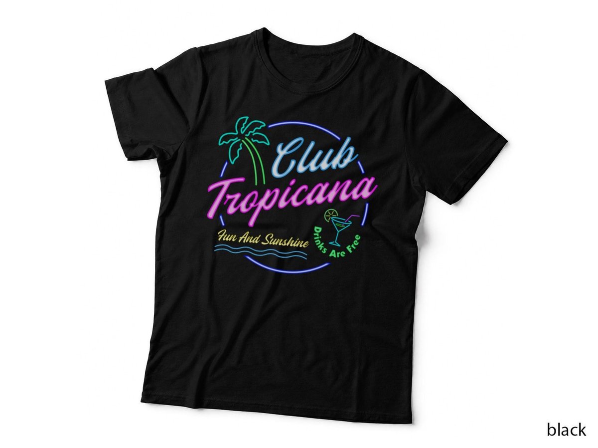 Club Tropicana Classic T-Shirt, Tropical Paradise, Summer Vibes