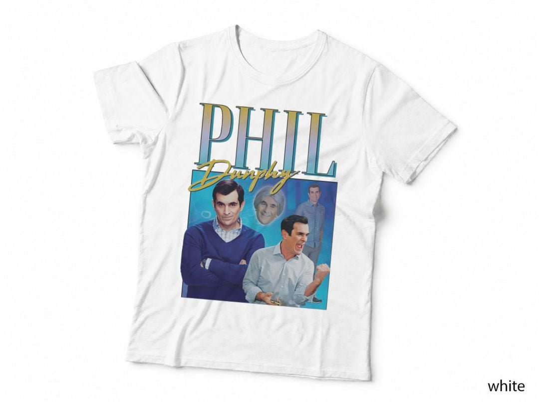 Phil Dunphy Modern Family T-Shirt, Retro Bootleg Homage, TV Show Fan
