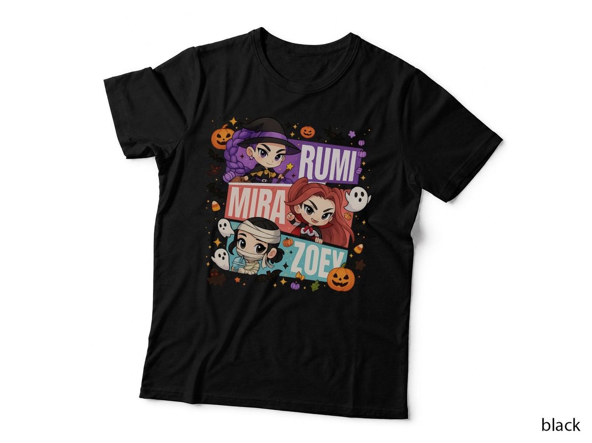Halloween Costume Characters T-Shirt, Spooky Party Wear, Kids & Adults