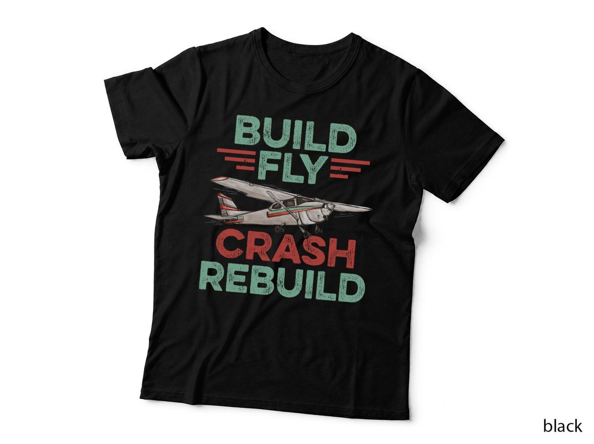 RC Plane Remote Controlled Model T-Shirt