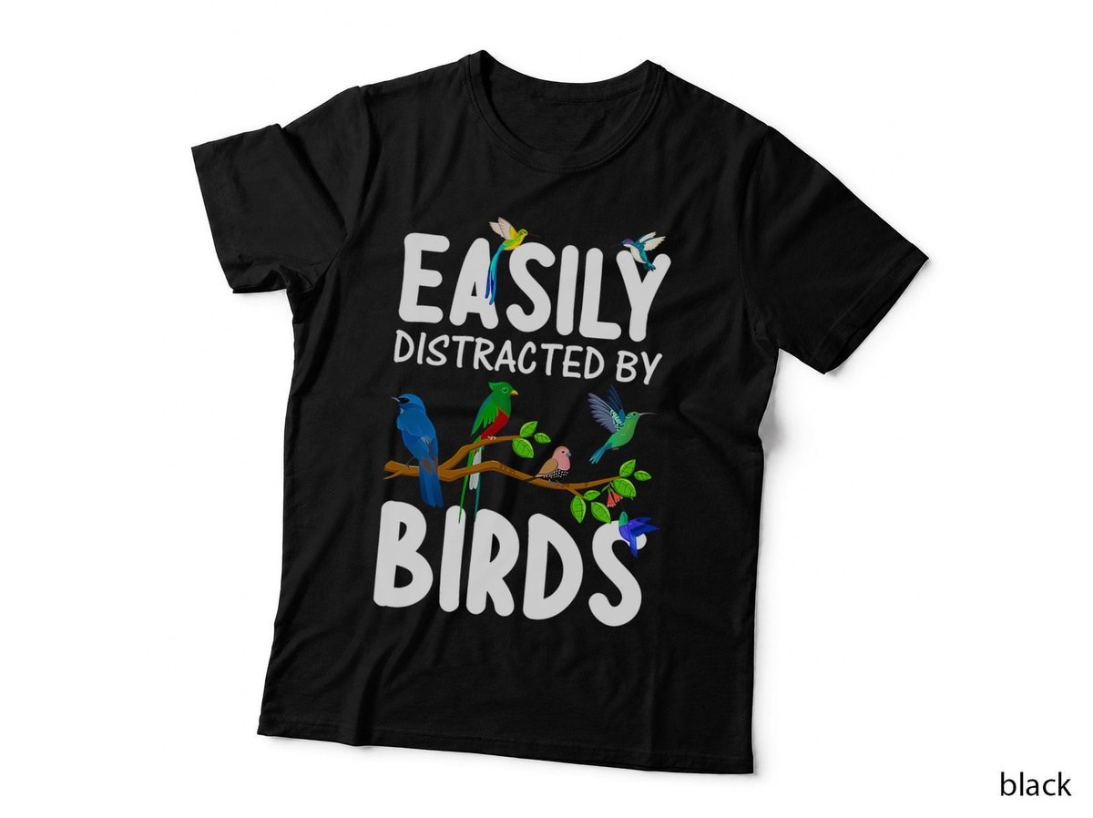 Funny Bird Lover Art For Men Women Ornithology Bird Watcher T-Shirt