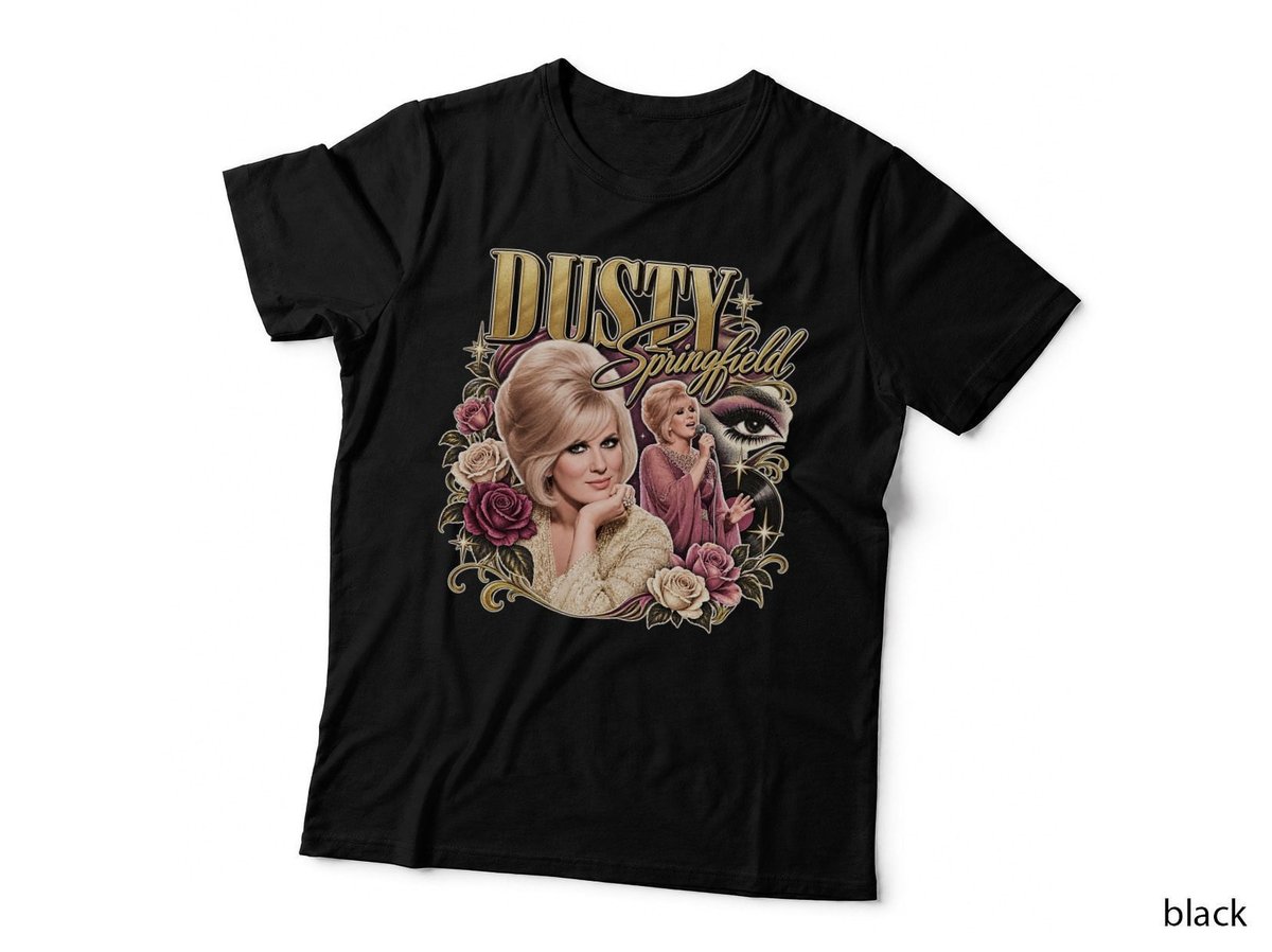 Dusty Springfield 1966 British Soul Pop Mod Singer T-Shirt Hoodie Vintage