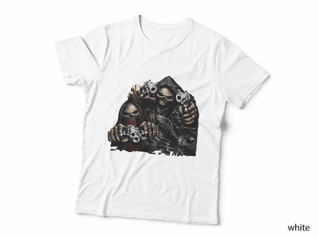 Born To Shit Forced To Wipe T-Shirt, Skull Grim Reaper, Funny Meme