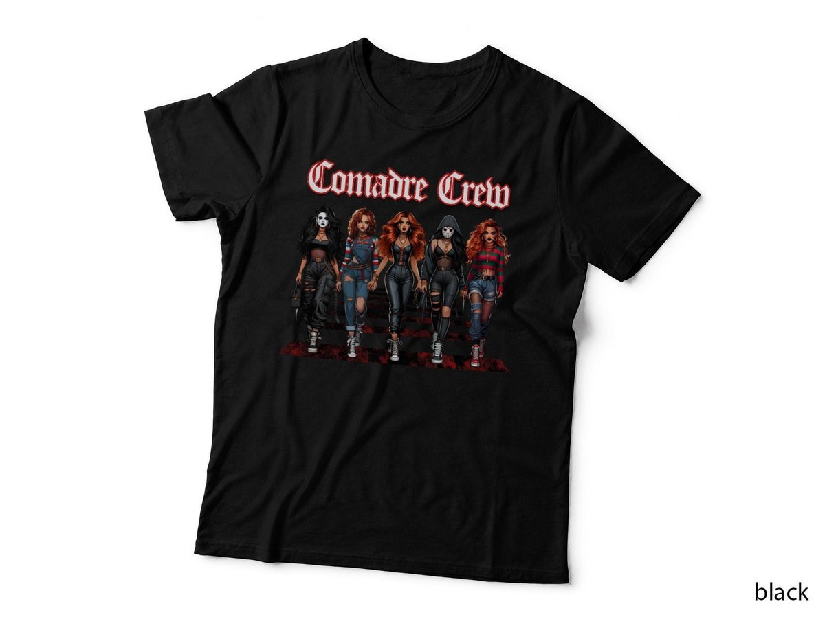 Horror Movie Characters T-Shirt, Halloween Costume, Scary Movie Fan