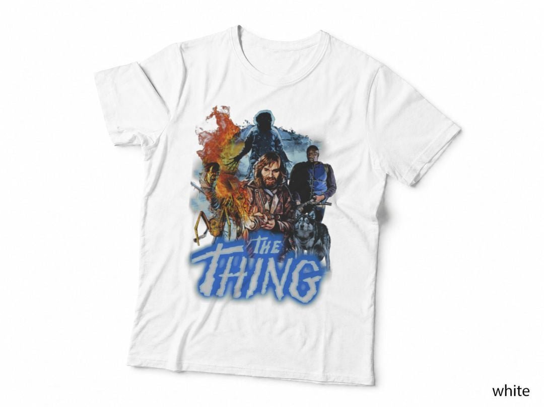 The Thing Horror Movie T-Shirt, Retro Sci-Fi Thriller, Horror Fan Gift