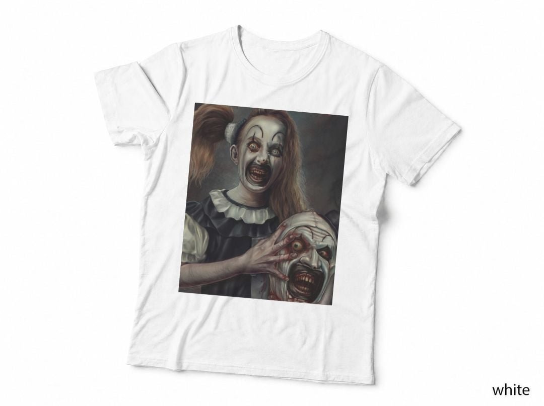 Pennywise Clown T-Shirt, Horror Movie Icon, Halloween Costume