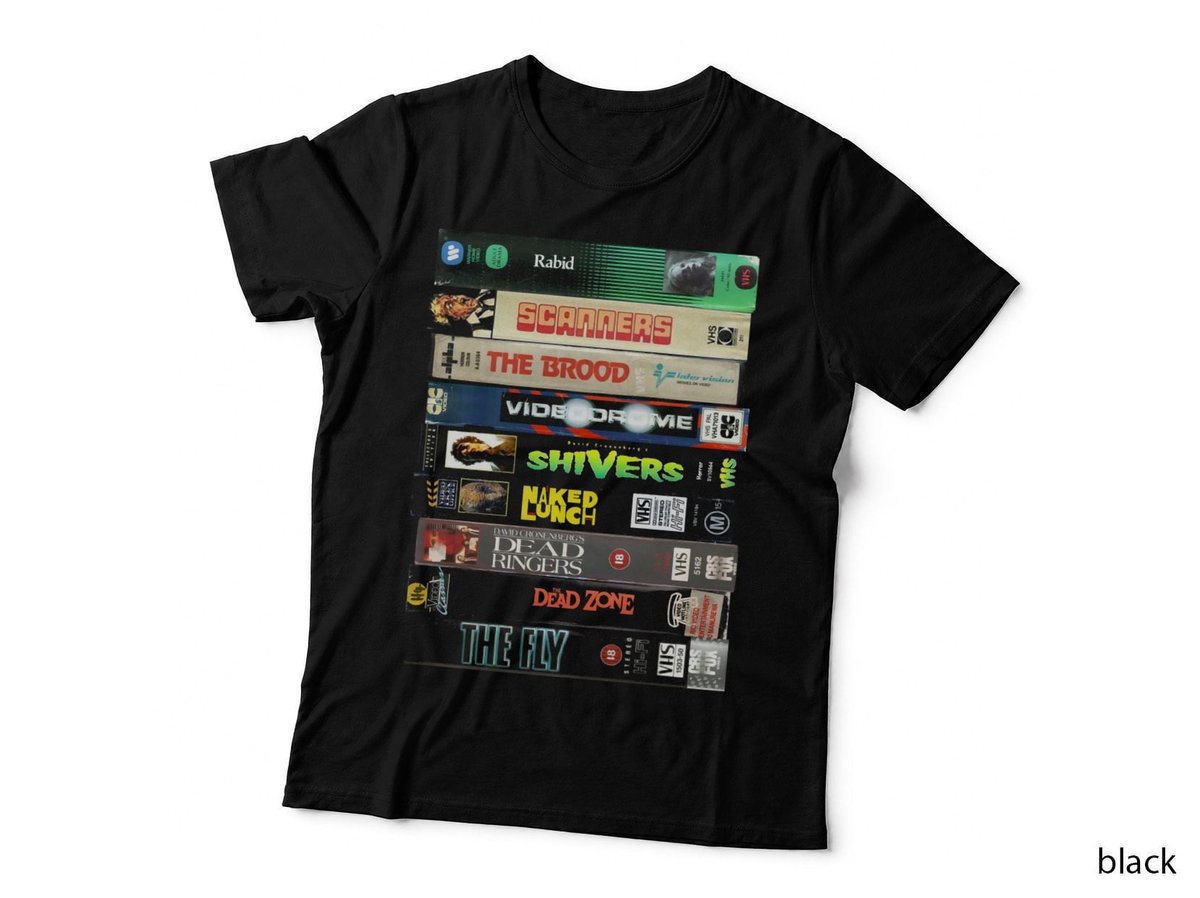 Cronenberg VHS collection T-Shirt