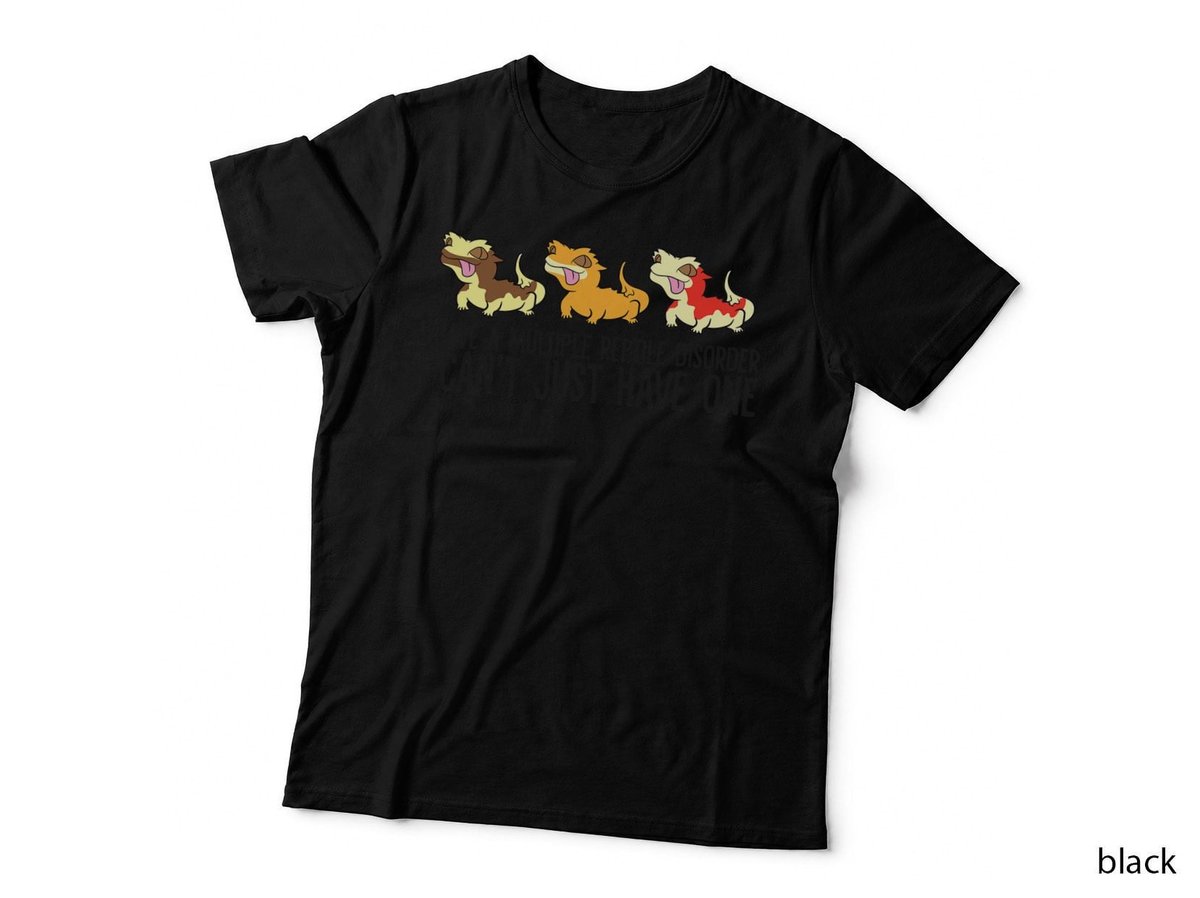 I Have Multiple Reptile Disorder Reptile Crested Gecko T-Shirt