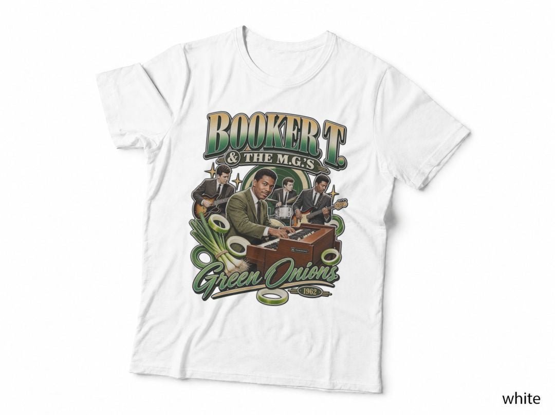 Booker T And The MGs Green Onions 1962 Hammond Organ Soul T-Shirt Hoodie