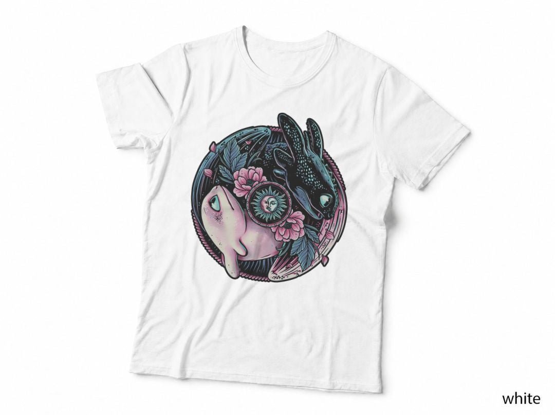Glowing Light in the Night, Toothless Luna T-Shirt