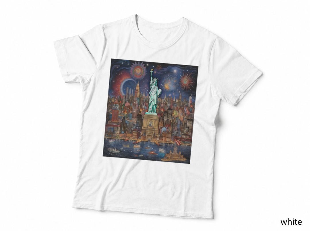 America, Art Statue of Liberty, NewYork City T-Shirt