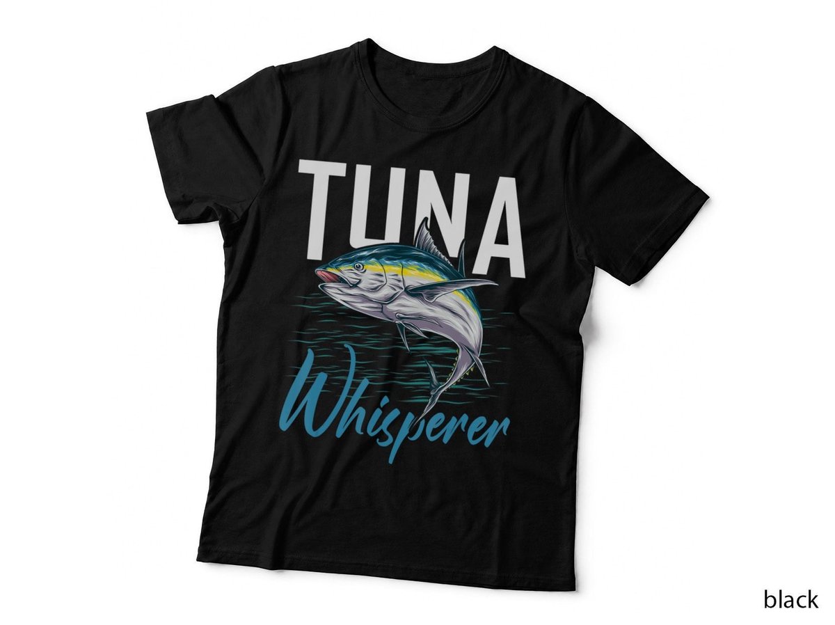 Yellowfin Tuna T-Shirt, Fishing Adventure Style, Sporty Fisherman Gift