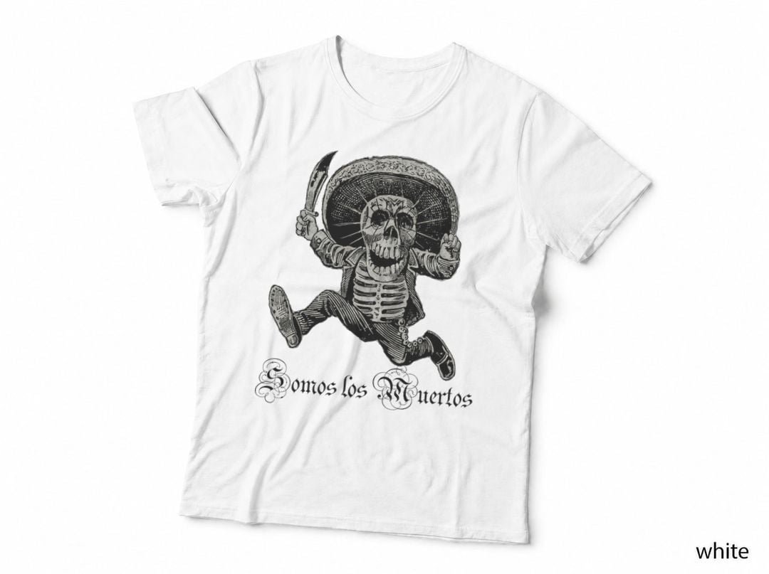 Mexican Skeleton Art Day of the Dead Dia de los Muertos T-Shirt