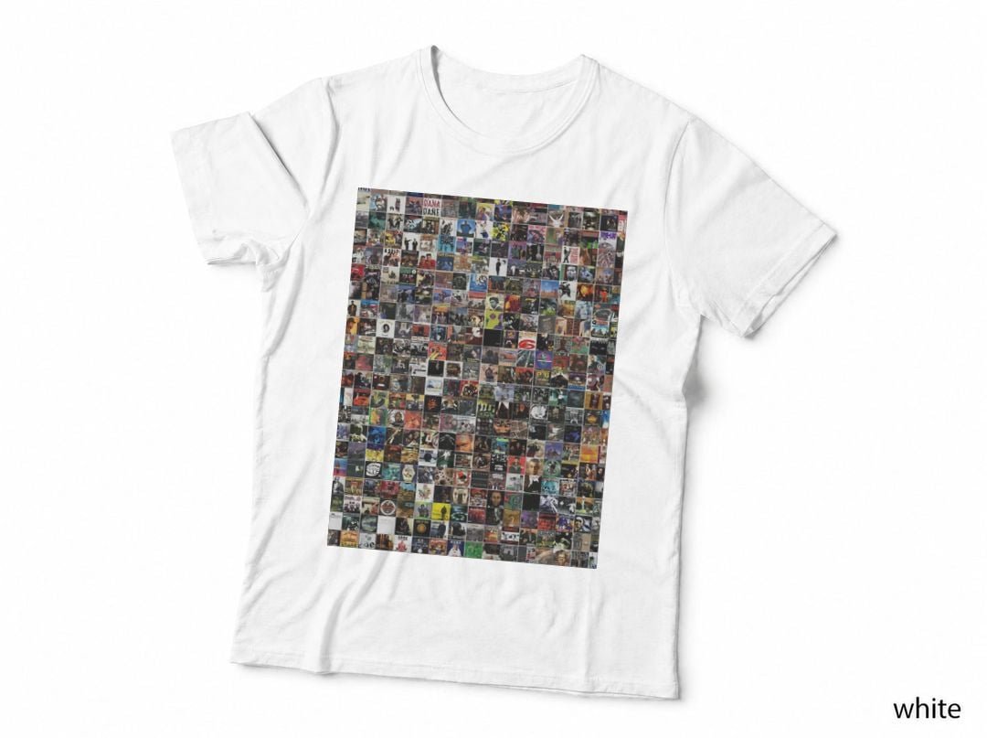 Music Album Covers T-Shirt, Vintage Rock and Roll, Music Lover Style