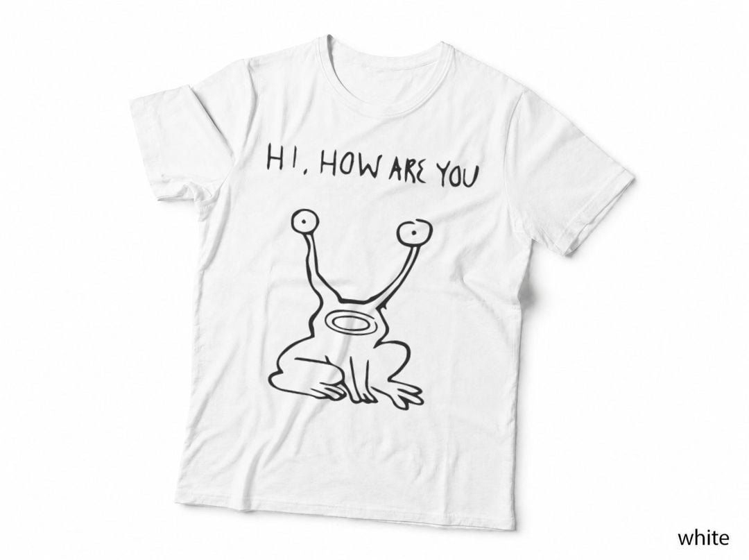Hi How Are You Daniel Johnston Album Cover  Austin Texas Keep T-Shirt