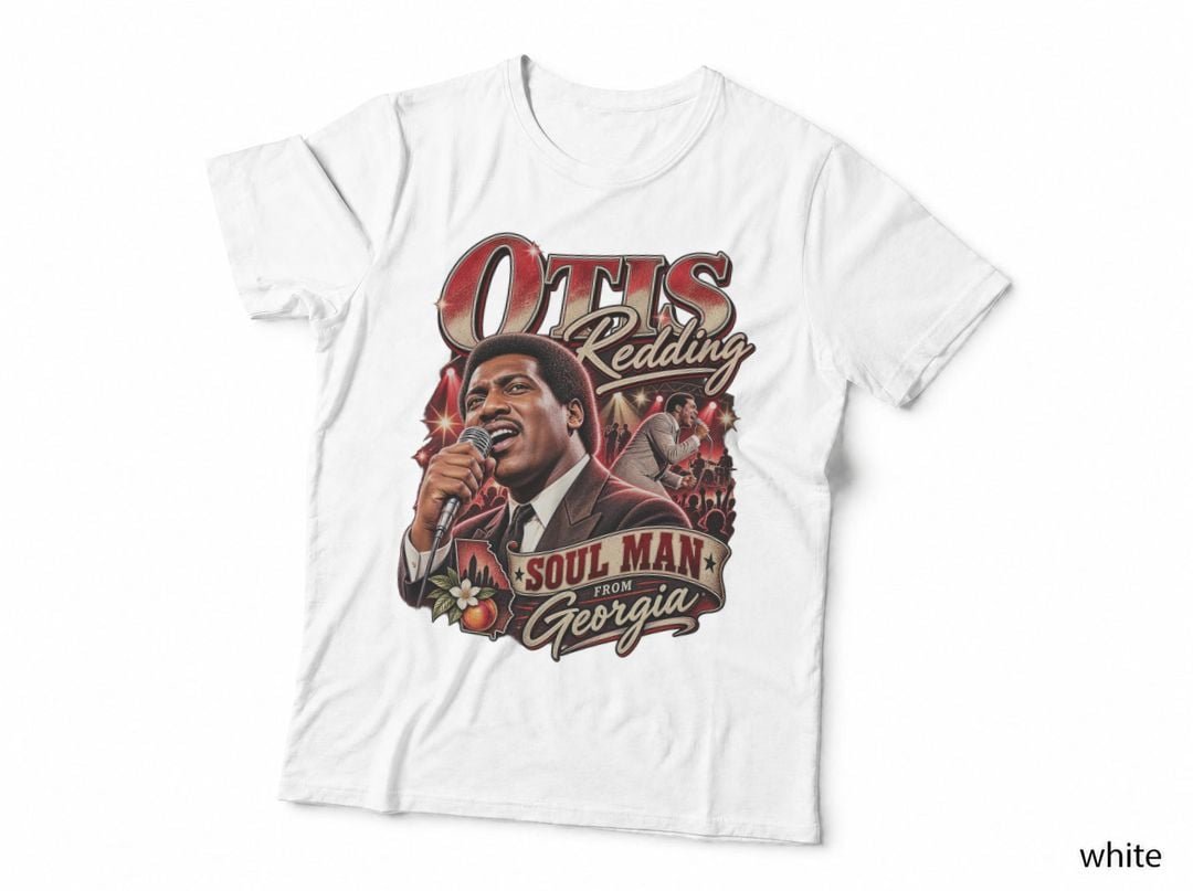 Otis Redding Soul Man From Georgia Soul Singer Concert T-Shirt Hoodie Vintage
